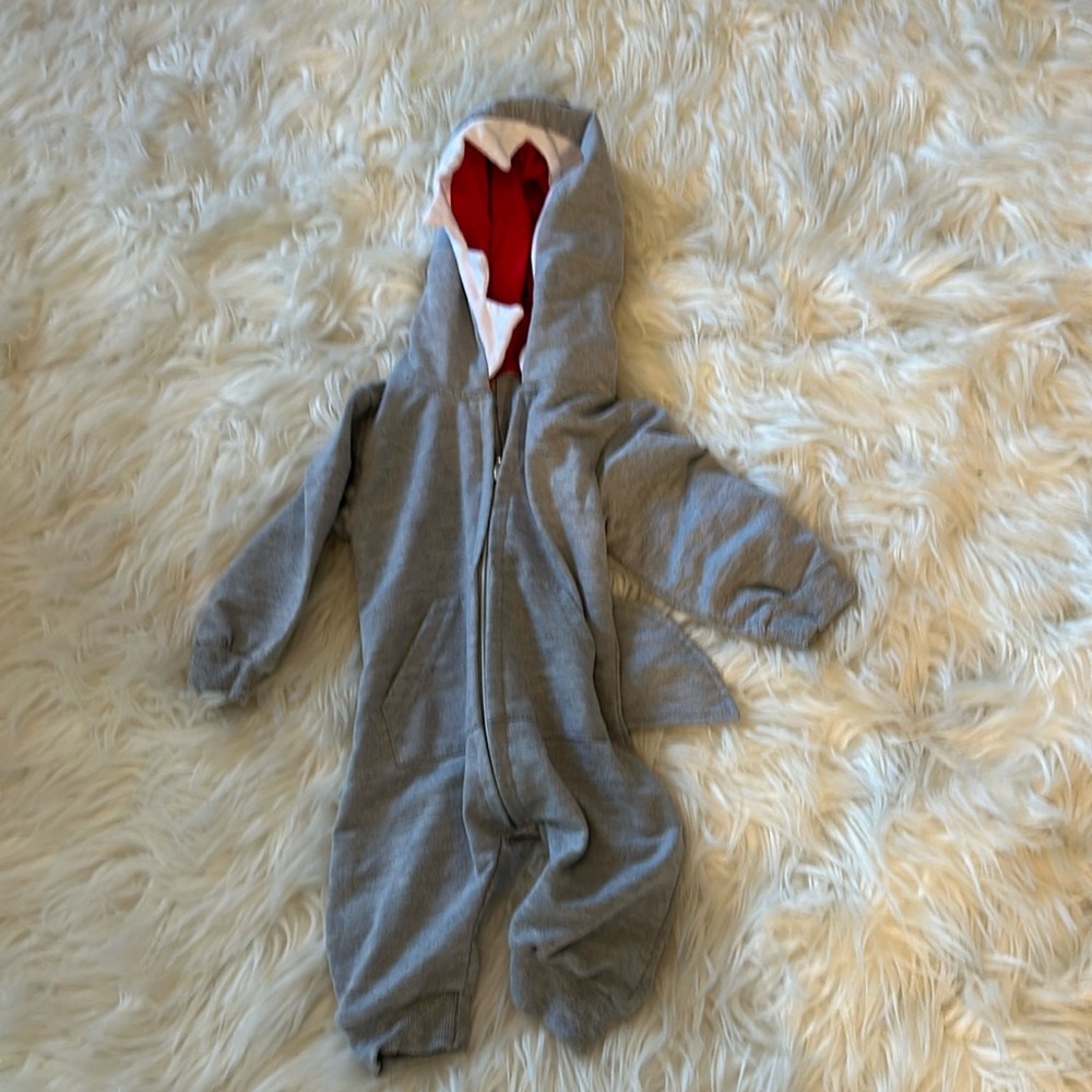 Baby Gray Shark Suit